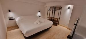 Posteľ alebo postele v izbe v ubytovaní Kabialde Apartamentuak TSS00134