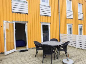 Balkón nebo terasa v ubytování Holiday home Rudkøbing XIX