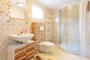 Kopalnica v nastanitvi Wellness Apartmány Andrea