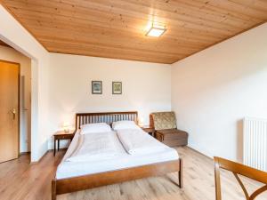 Postel nebo postele na pokoji v ubytování Modern Apartment in Radstadt with a View