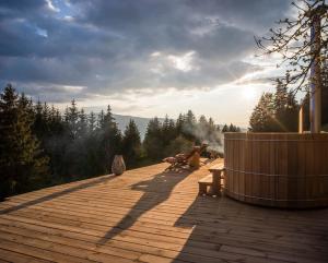 Foto dalla galleria di Venez Chez Vous - Chalet Le Banc du cerf a Rovagny