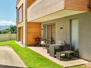 Budynek, w którym mieści się apartament