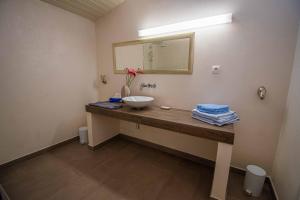Kúpeľňa v ubytovaní Kramerhaus Viehhofen