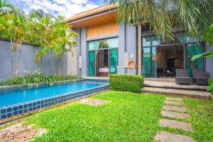 Hồ bơi trong/gần Two Bedroom Onyx Villa Nai Harn