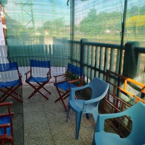 Balkón alebo terasa v ubytovaní C2 apartman