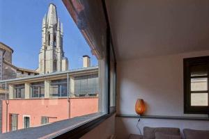 Balkón alebo terasa v ubytovaní Apartamento Francesc Samsó Girona