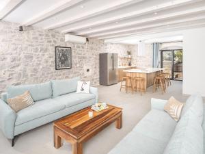 O zonă de relaxare la Casa M Hvar