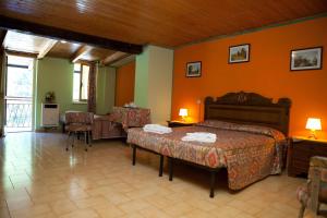 Posezení v ubytování Hotel Valle Pesio Ristorante