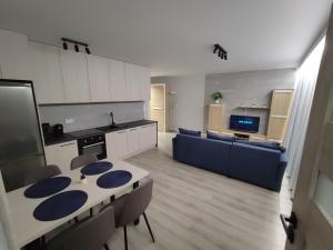 Η κουζίνα ή μικρή κουζίνα στο Apartament Bukowy