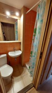 Kúpeľňa v ubytovaní Zakodomki Apartement Pyzdra