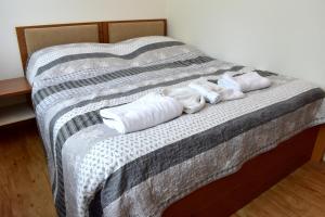 Postel nebo postele na pokoji v ubytování Family home Lipno Lake, Airstay Lipno