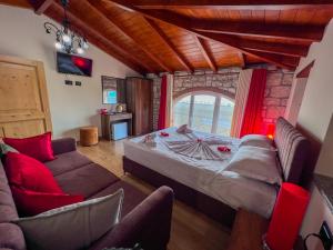 Postel nebo postele na pokoji v ubytování Ibiza Resort