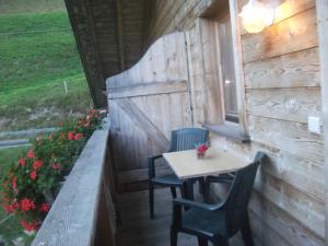 A balcony or terrace at Steinerhof