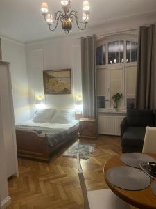 Posteľ alebo postele v izbe v ubytovaní Apartamenty u Ewy - EUROS