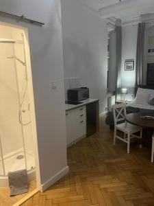 TV a/nebo společenská místnost v ubytování Apartamenty u Ewy - EUROS