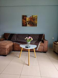 Posedenie v ubytovaní Hospitable appartment in the central park, Xanthi