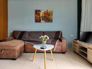 Posedenie v ubytovaní Hospitable appartment in the central park, Xanthi