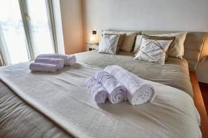 Posteľ alebo postele v izbe v ubytovaní Luxury Design Loft - [Piazza Pontida]