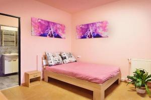Postel nebo postele na pokoji v ubytování NIKA beds