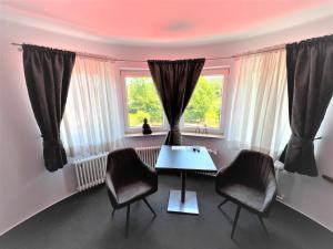 Ruang duduk di Aggerschlösschen