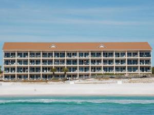 a view of the hotel from the beach at Windancer 110 in Destin