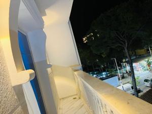 Balkón nebo terasa v ubytování UJVARA HOTEL