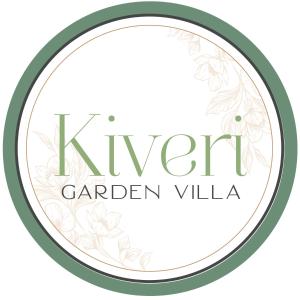 a logo for a garden villa at Kiveri Garden Villa in Kiveri