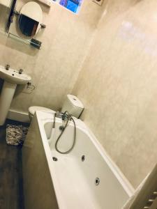 A bathroom at Mayfair Hotel