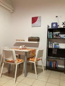 Knihovna v bed and breakfast