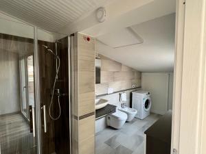Vannituba majutusasutuses Siclari B&B-Rooms&Suite