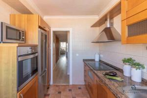 A kitchen or kitchenette at Living4Malaga Infinity Views Penthouse