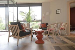 Posezení v ubytování Hôtel Antares & Spa