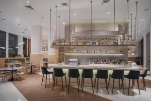 Lounge nebo bar v ubytování Met Hotel