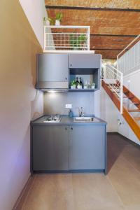 Dapur atau dapur kecil di Mastropasqua Apartment +18 gambar