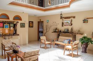 Posezení v ubytování Hotel el Leñador