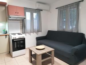 Kuchyň nebo kuchyňský kout v ubytování petite nafplio sofos apartment