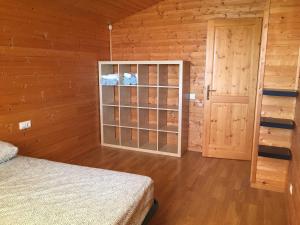 Postel nebo postele na pokoji v ubytování Casa de Madera en Calafell