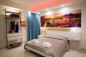 Katil atau katil-katil dalam bilik di B&B DELICIUS
