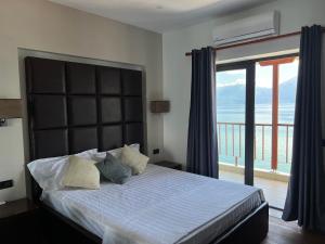 Letto o letti in una camera di Hotel Victoria