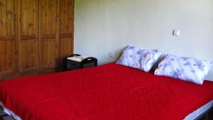 Giường trong phòng chung tại Petrino Spiti