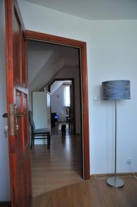TV a/nebo společenská místnost v ubytování Apartament pod limbą