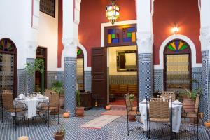 Restaurace v ubytování Riad Tafilalet