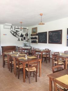 Restaurant ou autre lieu de restauration dans l'établissement Agriturismo La Vita è Bella