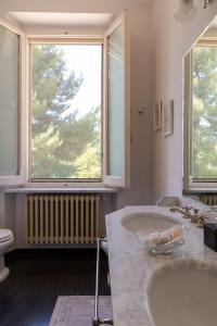 Phòng tắm tại Villa Monacelli B&B
