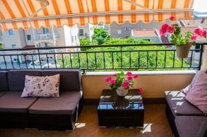 Balkon lub taras w obiekcie Apartments Kraljic