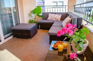 Balkon lub taras w obiekcie Apartments Kraljic