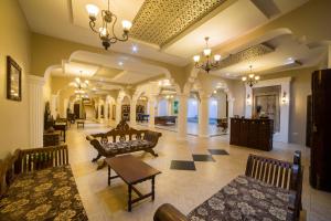 Istumisnurk majutusasutuses Tembo Palace Hotel