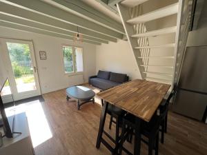 Posedenie v ubytovaní Maison idéalement située avec parking gratuit