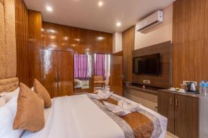 Katil atau katil-katil dalam bilik di Nansc Hotel
