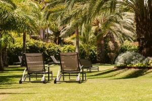 A garden outside Eden Meloneras by TAM Resorts
